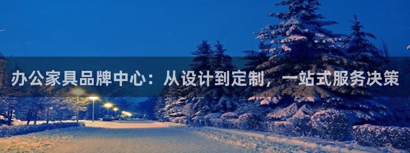 星欧娱乐是什么平台：办公家具品牌中心：从设计到定制，一站式服